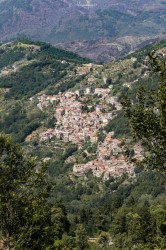 vista Panorama Conflenti durante un Escursione