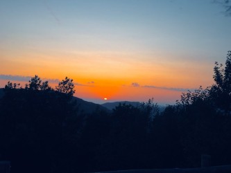 Un tramonto,un desiderio, una speranza