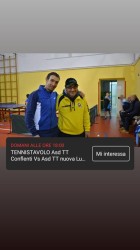TENNISTAVOLO Asd TT Conflenti Vs Asd TT nuova Luzzi