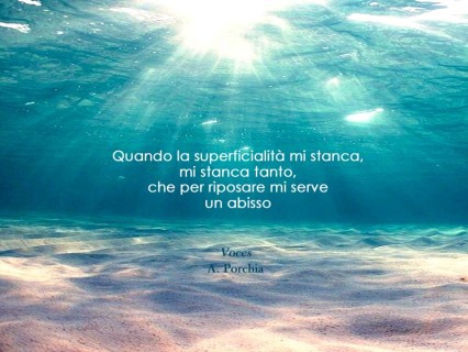 Spunti di riflessione: mi serve un abisso