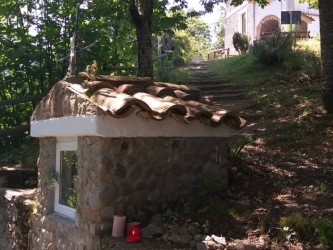 La "pedata": l'impronta del piede di Maria