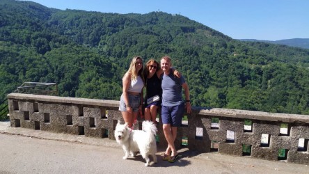 Maria, Walter e Francesca, da Conflenti a Caserta A/R