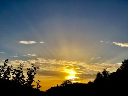 Il tramonto Conflentese: un istante di pura poesia