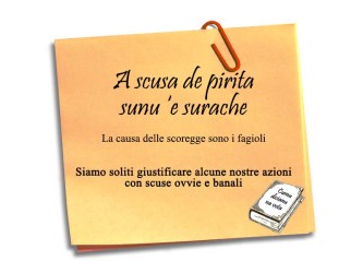 Giustificazioni banali... dette a modo nostro