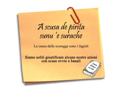Giustificazioni banali... dette a modo nostro