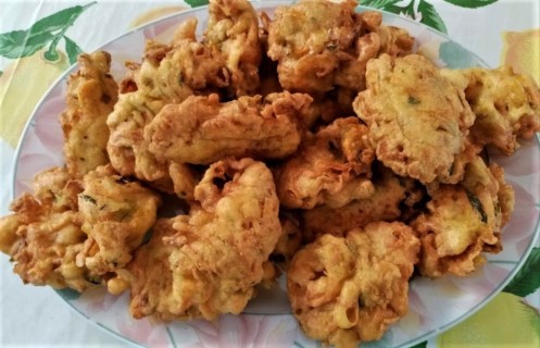 Vecchiareddre di fiori di zucca: bontà in pastella