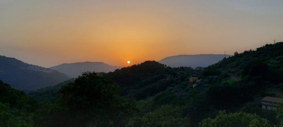 Tramonto di una sera d'agosto