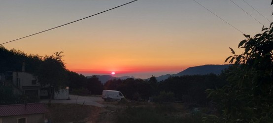 Tramonto da Passo Ceraso
